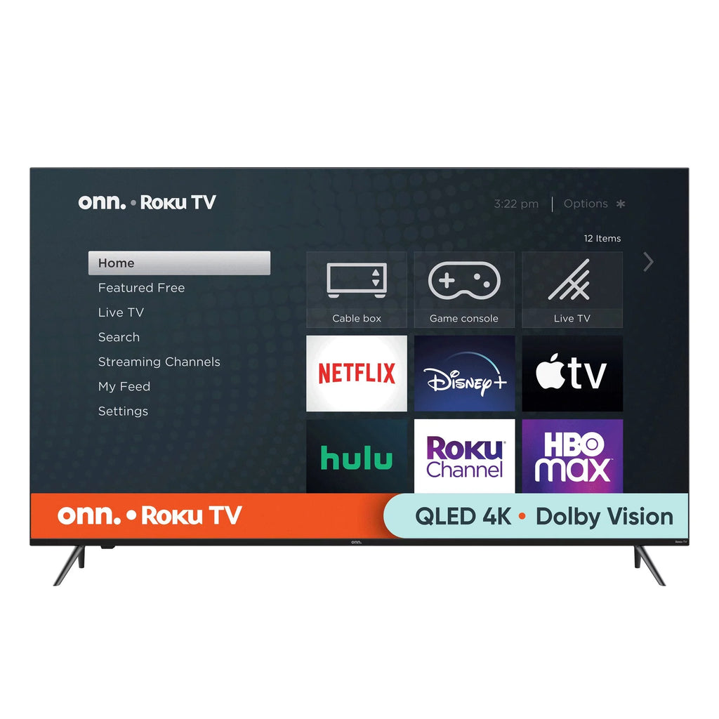Restored Onn. 65" Class 4K (2160p) Smart QLED TV (100071705) (Refurbished)