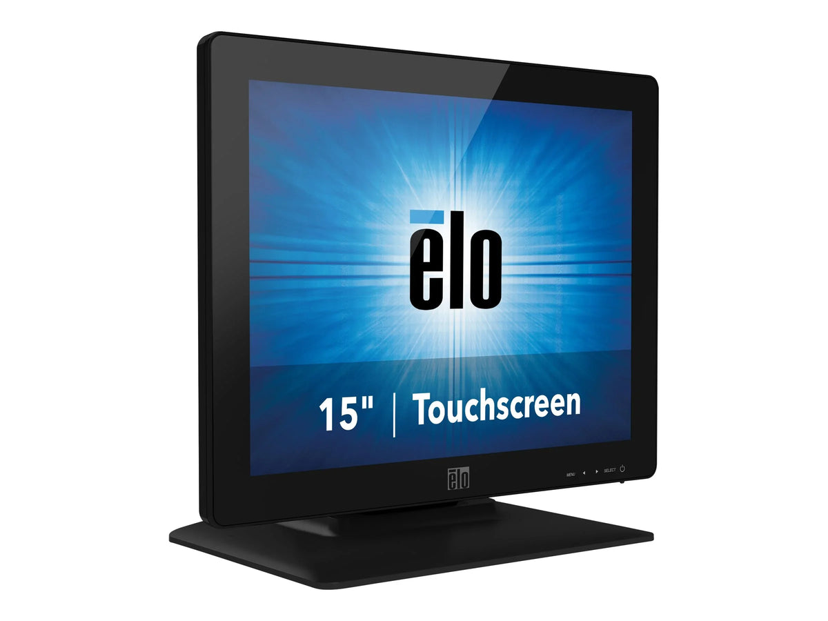 Elo Touch E394454 1523l Inch Lcd Touchscreen Monitor - 720p - 700:1 - 225 Cd/m2 - 25 Ms - Vga Dvi - Midnight