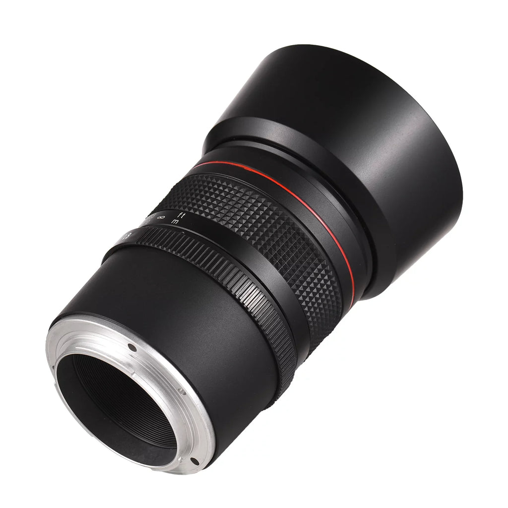 Andoer 85mm F1.8 Medium Telephoto Manual Focus Lens with Large Aperture, Suitable for Sony A7 Series, A9, A6400, A6500, A6300, A6000, A5100 Cameras