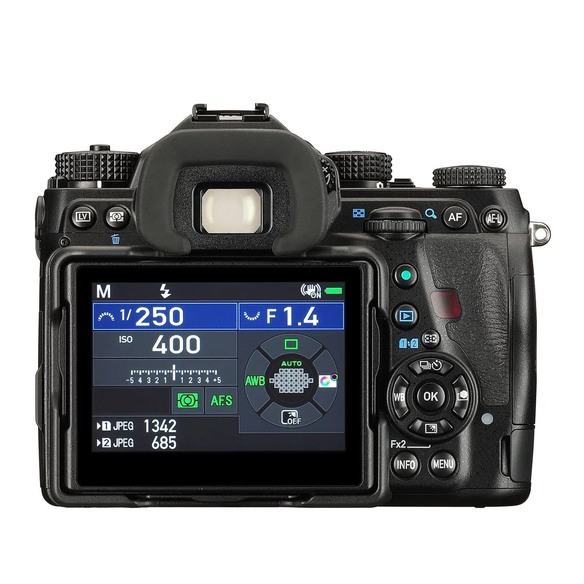 Pentax K-1 Mark II DSLR Camera with D-BG6 Battery Grip, Memory SD Card Bundle