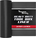 Precision Defined PU Liner Tool Box Liner Professional Grade, 18" x 24 ft, Midnight