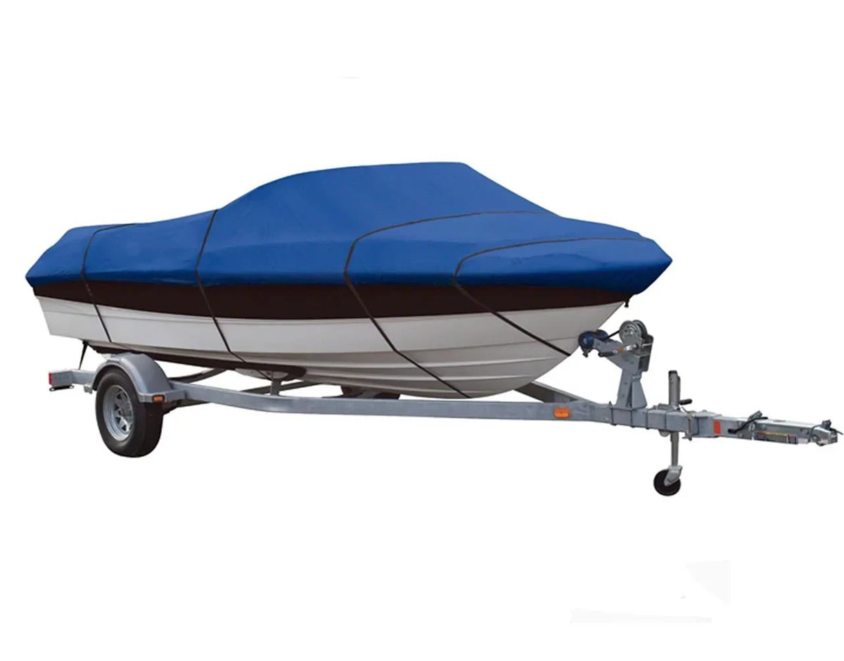 BLUE, GREAT QUALITY BOAT COVER Compatible for LOWE BACKTROLLER 1710 ALL YEARS