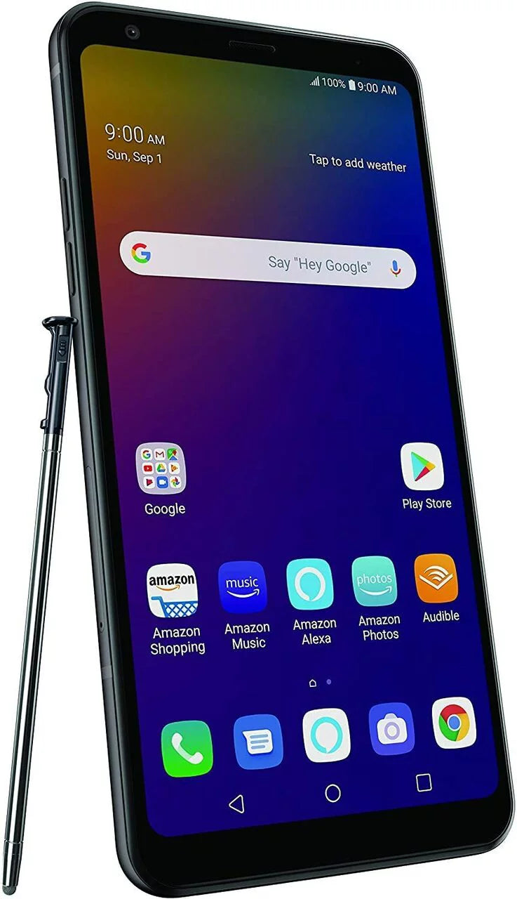 Restored LG Q720AM Stylo 5+ 6.2" FHD+ 16.0MP 32GB 4G LTE AT&T Android Smartphone, Aurora Dark (Refurbished)