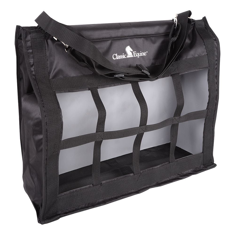 Classic Equine Designer Top Load Hay Bag Charcoal