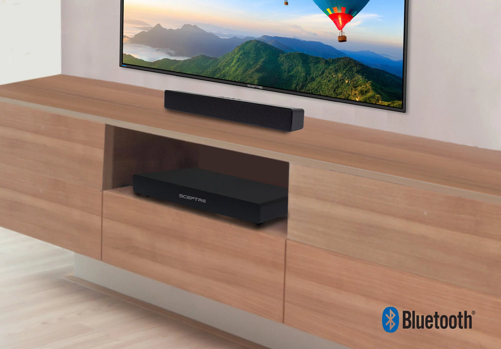 Sceptre Home Theater Sound Bar with Subwoofer (SB80-BTR)