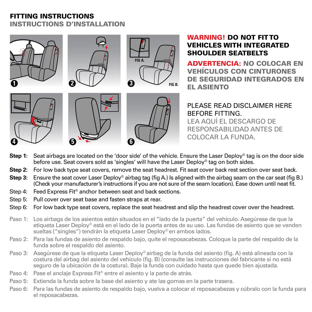 Genuine Dickies Full Vehicle Heavy Duty Polyester Car Seat Covers Onyx