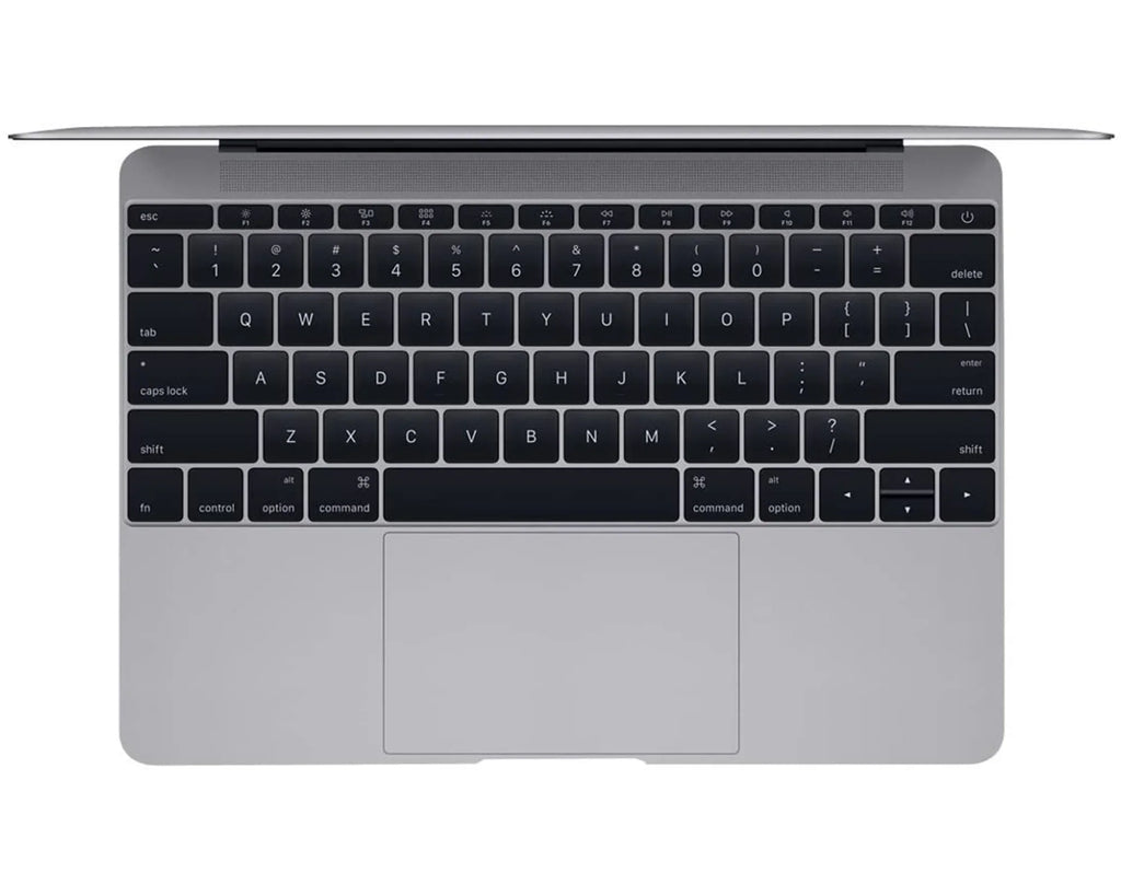 Used Apple A Grade Macbook Unit (Retina, Space Gray) 1.2GHz Core m5 (Early 2016) MLH82LL/A 512 GB SSD 8 GB Memory 2304x1440 Display Mac OS X v10.12 Sierra Power Adapter Included