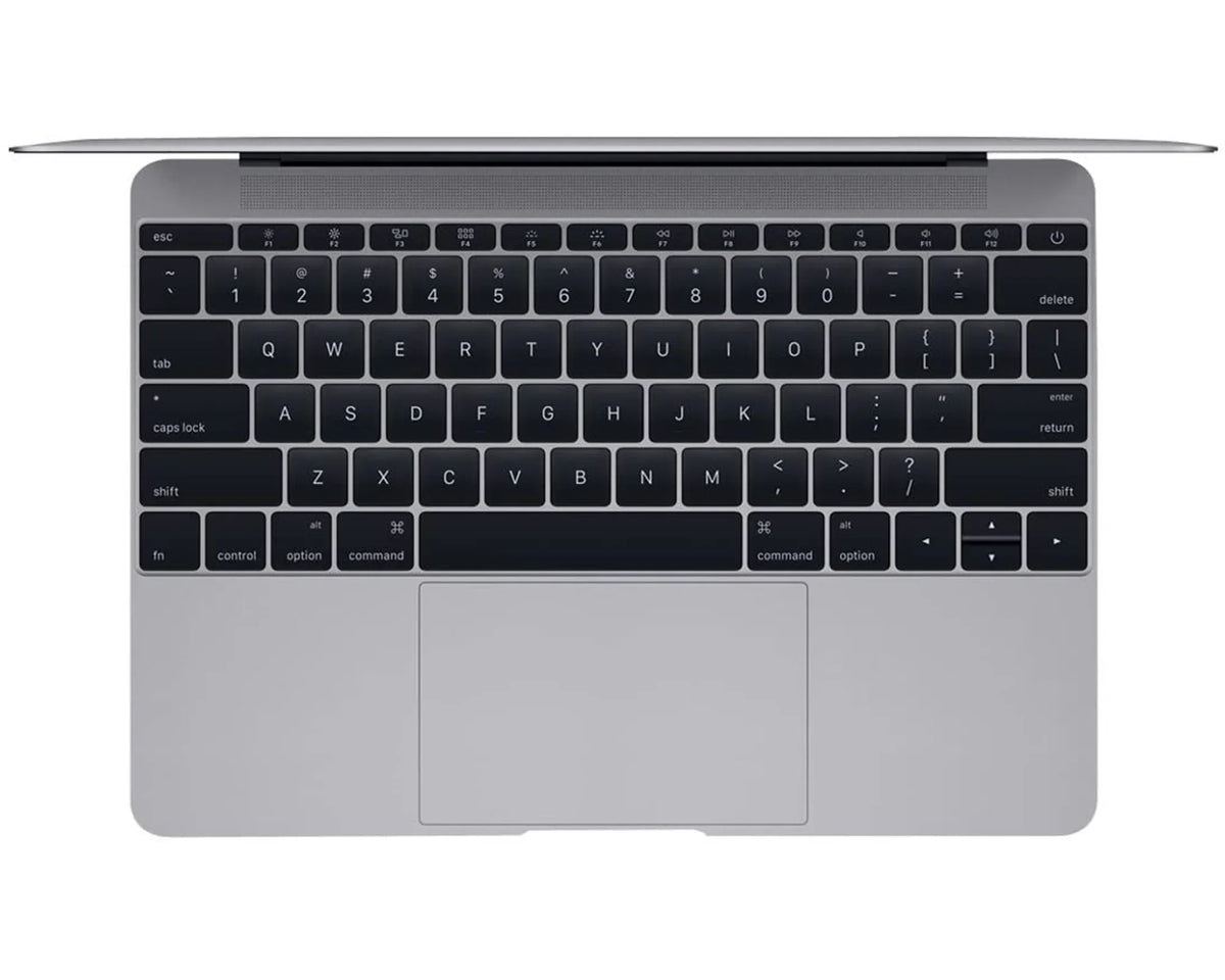 Used Apple A Grade Macbook Unit (Retina, Space Gray) 1.2GHz Core m5 (Early 2016) MLH82LL/A 512 GB SSD 8 GB Memory 2304x1440 Display Mac OS X v10.12 Sierra Power Adapter Included