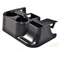 Teledu Fit For 03-12 Dodge Ram 1500 2500 3500 Matte Dark Center Console Cup Holder