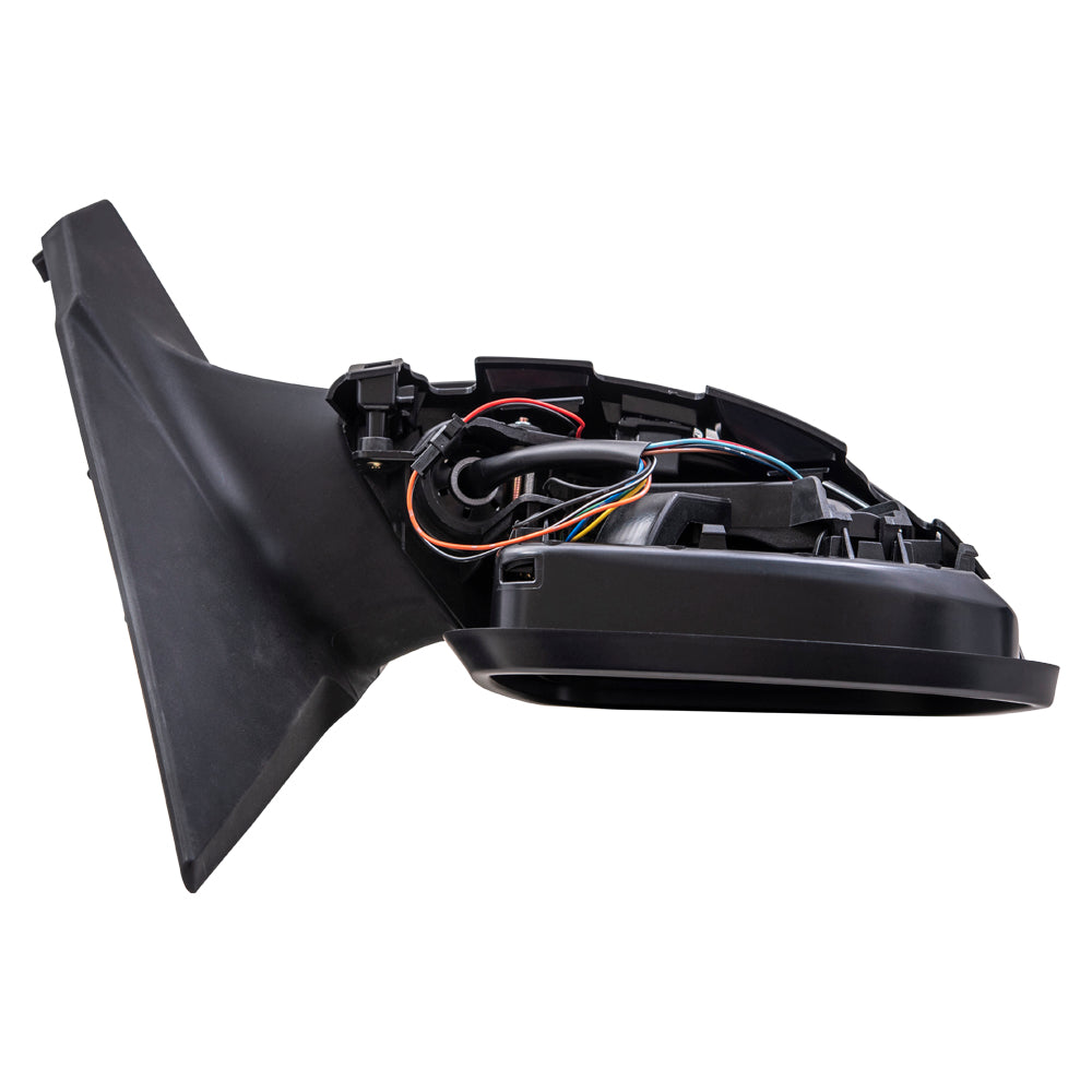 Brock Aftermarket Replacement Passenger Right Power Mirror With Heat-Signal-Camera Paint To Match Midnight Compatible With 2020-2021 Nissan Sentra