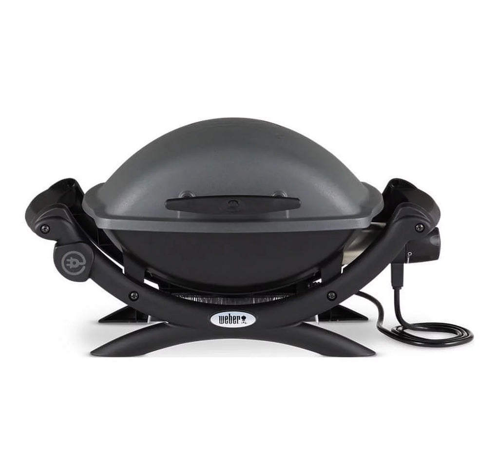 Weber Q 1400 Electric Grill Onyx with Grill Cover