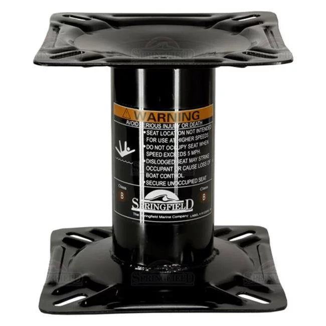 Springfield Marine 7 in. Economy Pedestal - Charcoal
