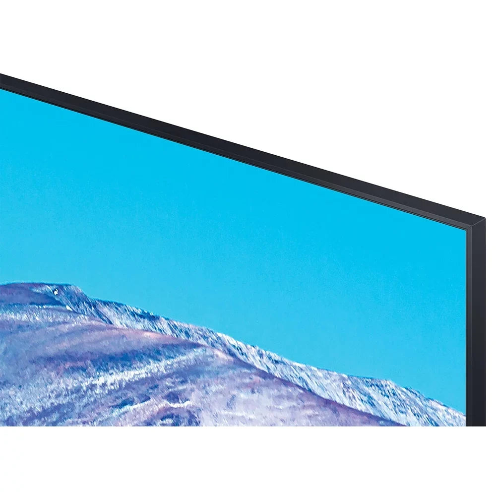 Samsung Unit UN65TU8000 4K Ultra HD Smart LED TV (2020 Model) Crystal Processing 4K Bundle with TaskRabbit Installation Services + Deco Gear Wall Mount + HDMI Cables + Surge Adapter