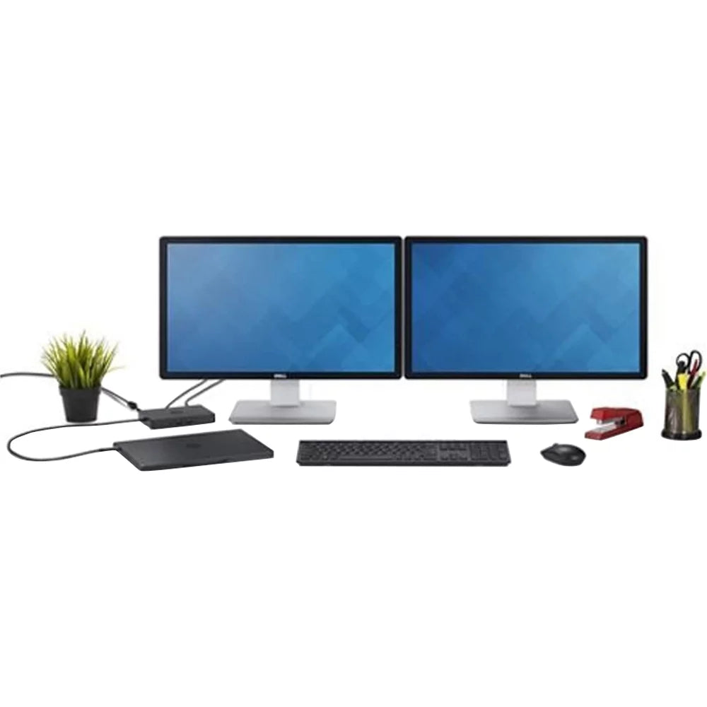 Open Box Dell WD15 Monitor Dock 4K with 130W Adapter, USB-C (450-AFGM, 6GFRT)