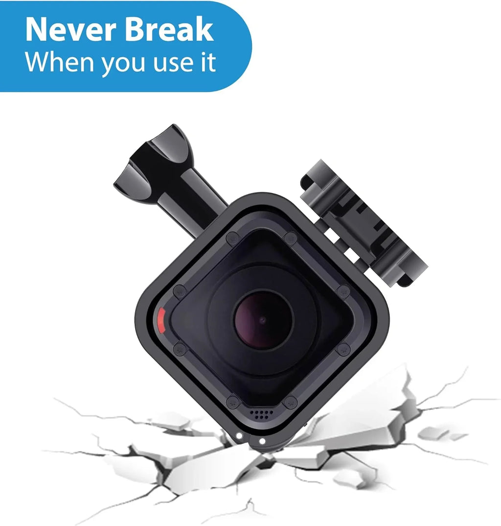 Frame Mount Housing Case for GoPro Hero 5 Session, Hero 4 Session, Upgrade Protective Housing Frame Shell Mount Holder