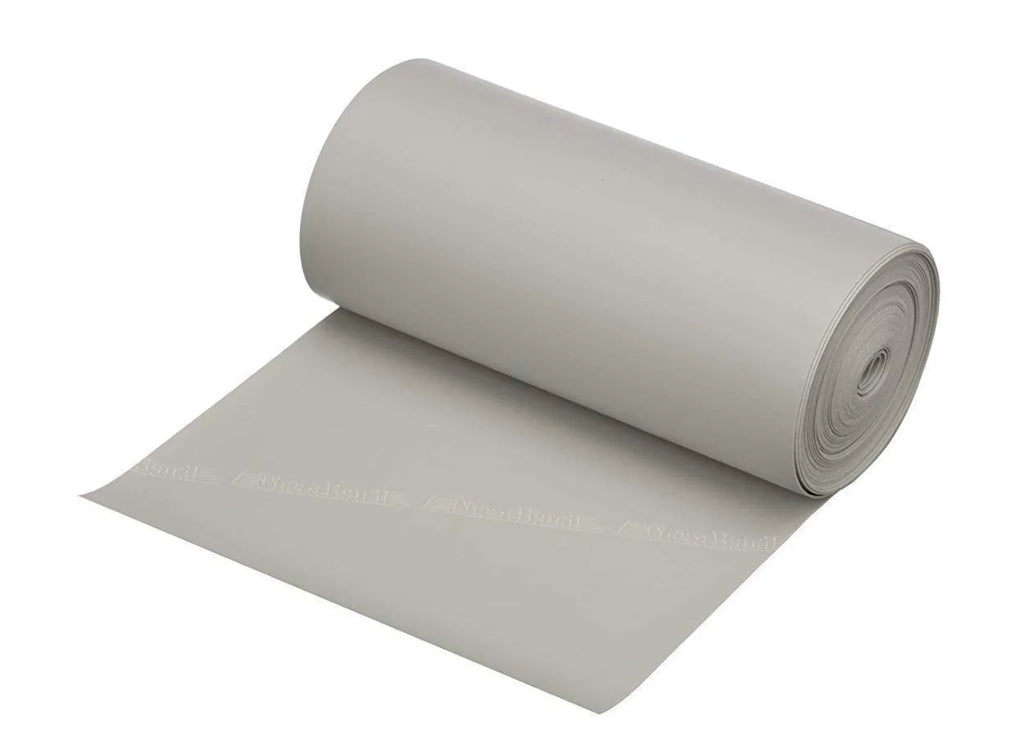 Theraband Professional Latex Resistance Bands, 6 Yard Roll Resistance Level: Silver