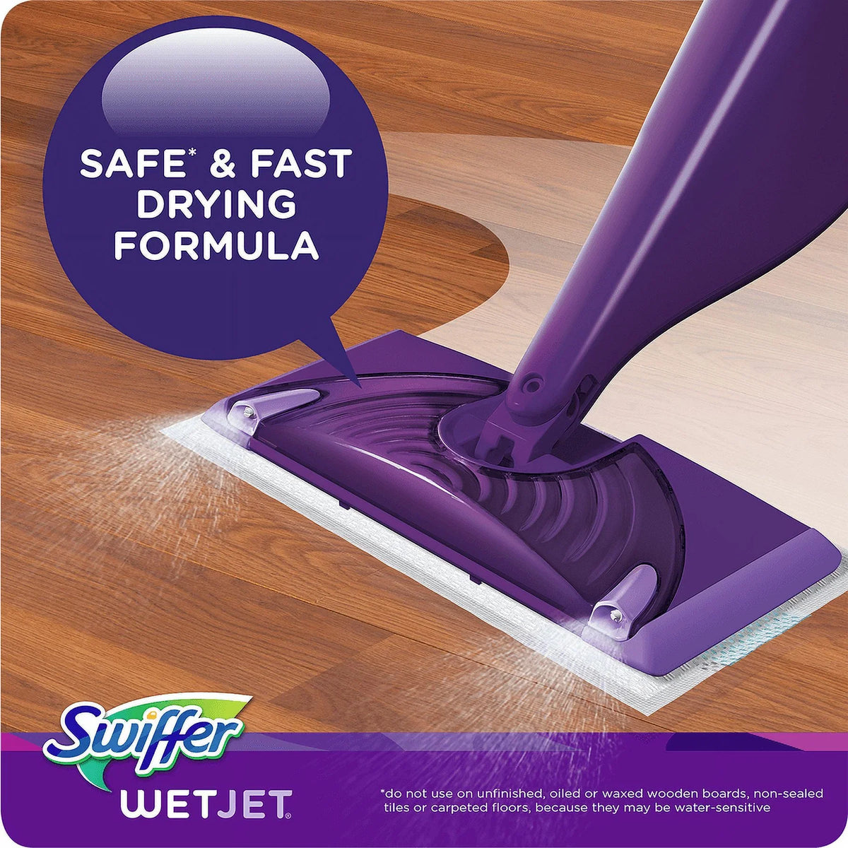 Swiffer WetJet Cleaning - All Purpose Gain System, 1.25L(4/Case)