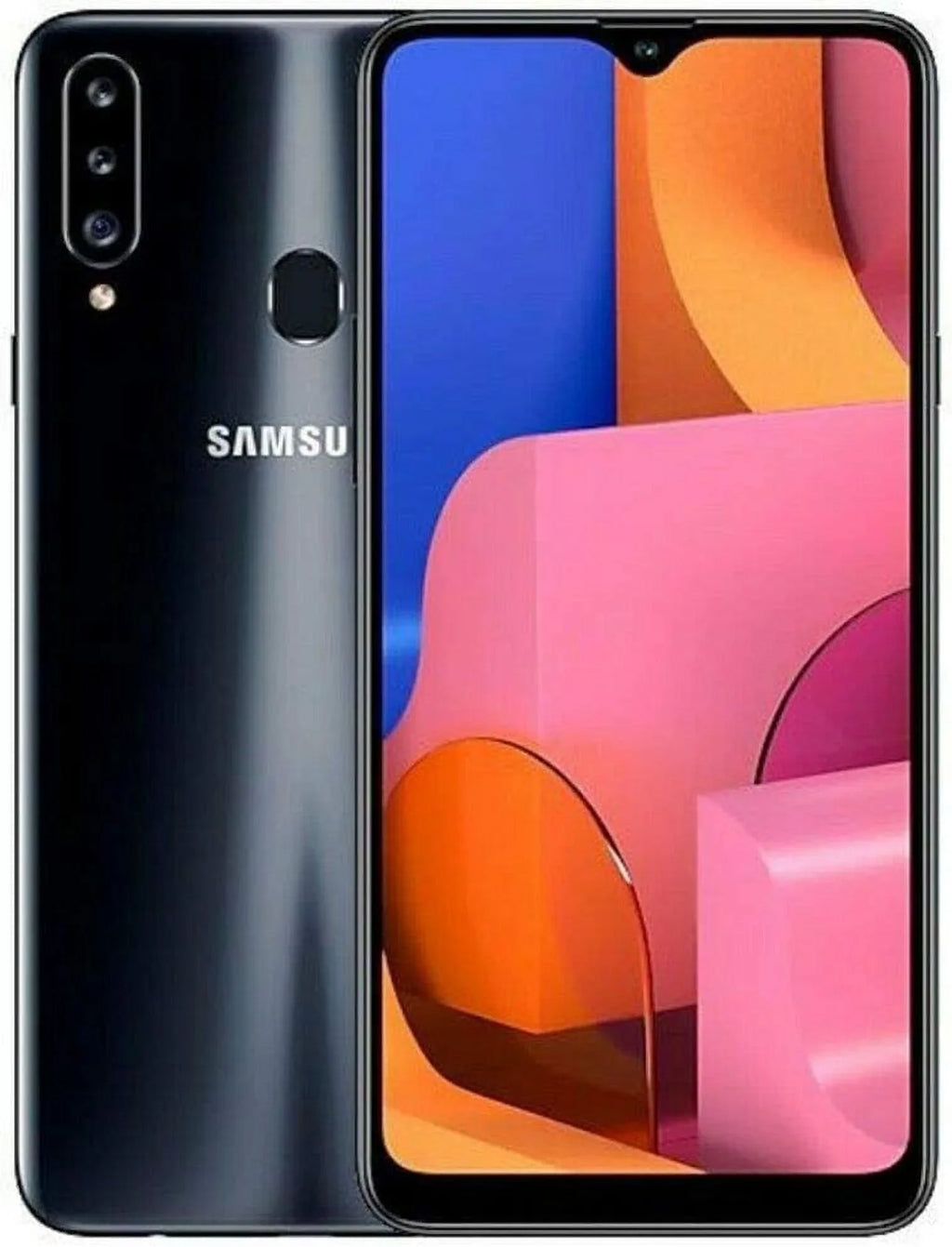 Open Box Samsung Galaxy A20s A207M 32GB DUOS GSM Unlocked Phone - Midnight