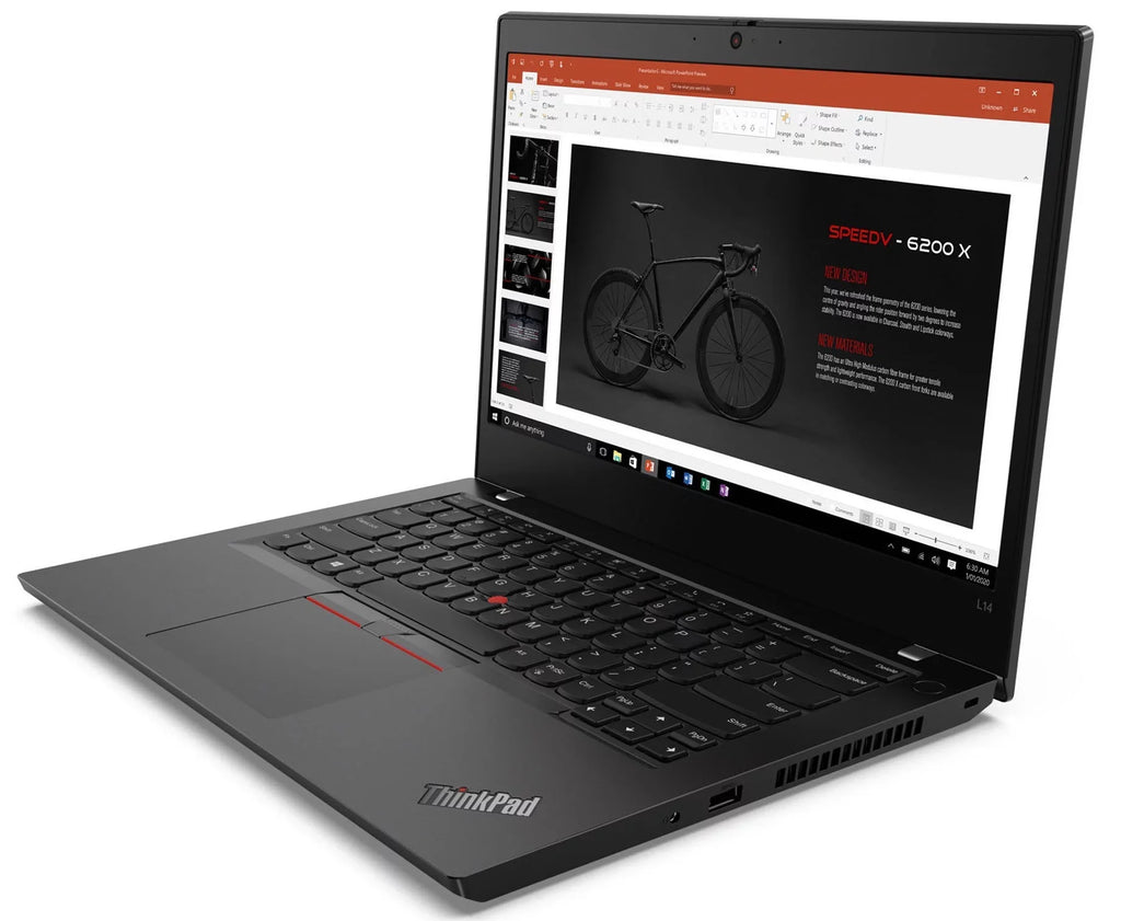 Restored Lenovo ThinkPad L14 Gen 1 Home & Business Laptop (AMD Ryzen 5 PRO 4650U 6-Core, 14.0" 60Hz Full HD (1920x1080), AMD Radeon, 32GB RAM, 256GB PCIe SSD, Wifi, USB 3.2, HDMI, Webcam, Win 11 Pro) (Refurbished)