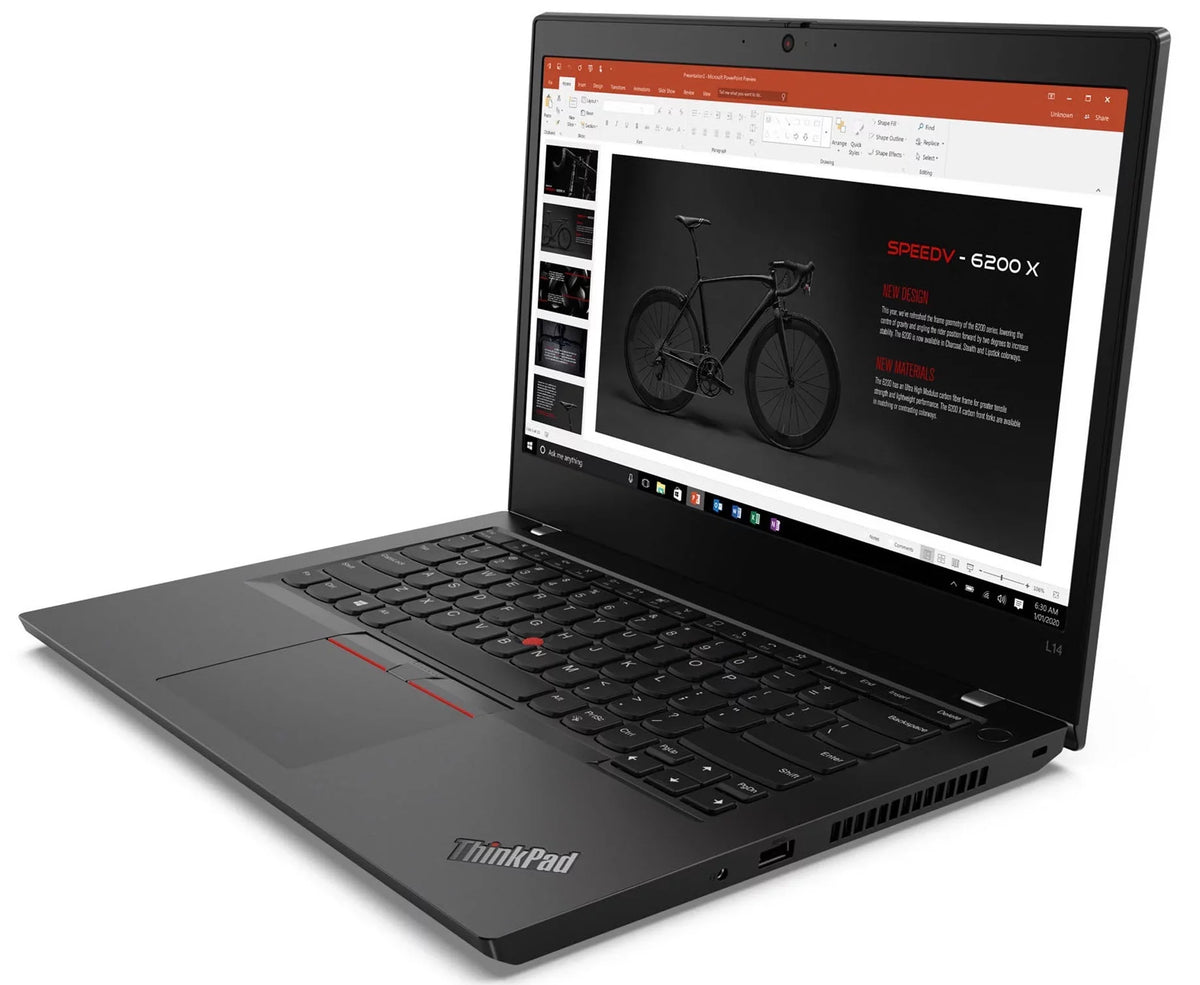 Restored Lenovo ThinkPad L14 Gen 1 Home & Business Laptop (AMD Ryzen 5 PRO 4650U 6-Core, 14.0" 60Hz Full HD (1920x1080), AMD Radeon, 32GB RAM, 256GB PCIe SSD, Wifi, USB 3.2, HDMI, Webcam, Win 11 Pro) (Refurbished)