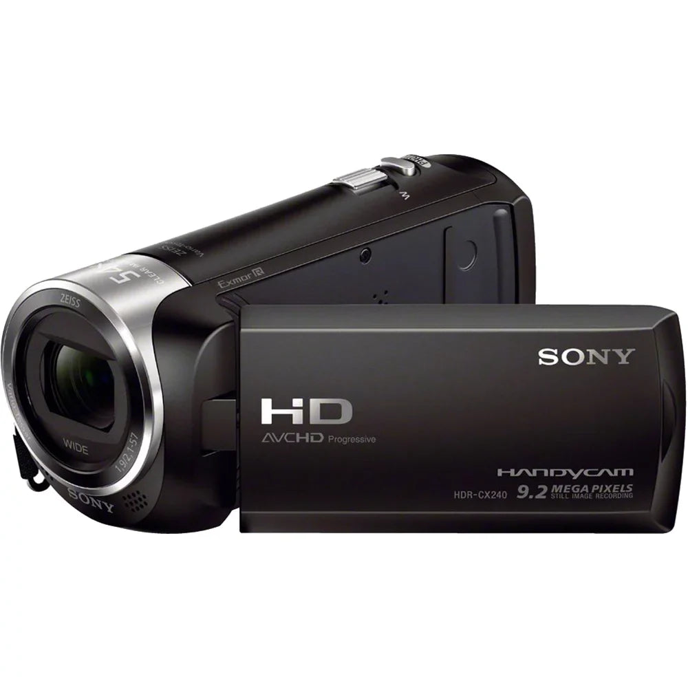 Sony HDRCX405 HD Video Recording Handycam Camcorder Bundle with 32GB Micro SD Memory Card Mini Tripod Travel Case Spare Battery Charger HDMI Cable and More