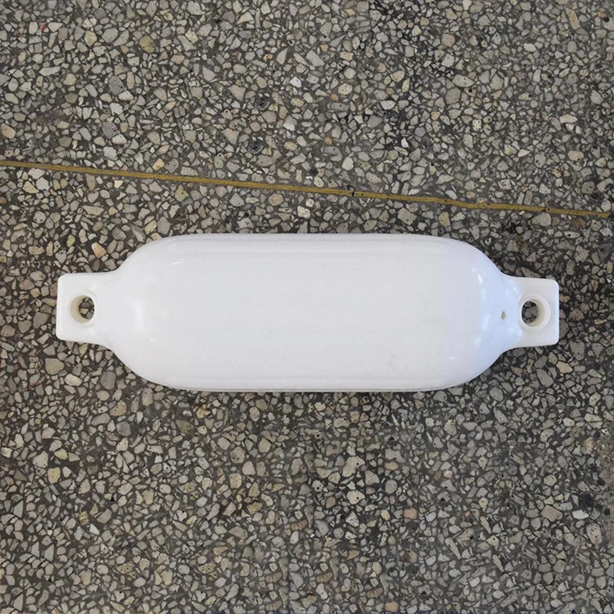 Boat Ribbed Inflatable Boat Bumpers for Bass Boats Fishing Boats White