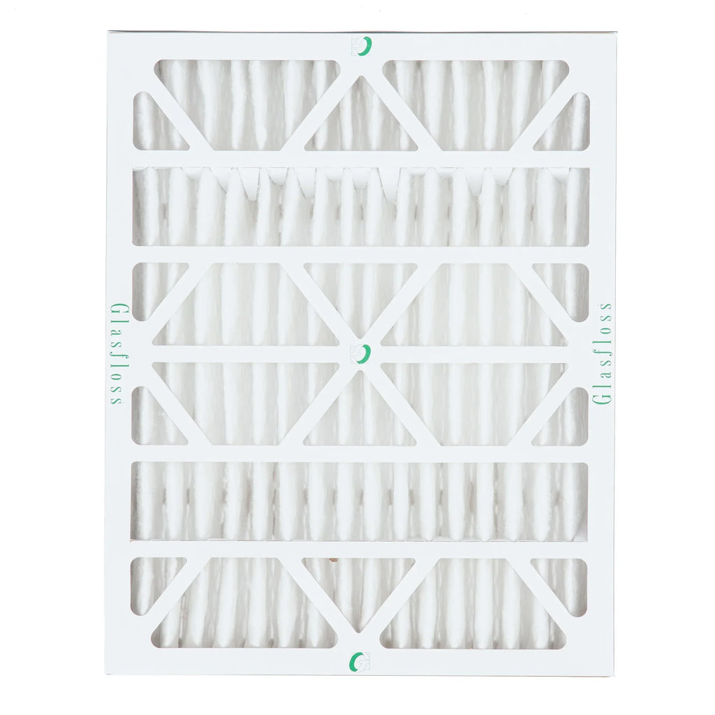 16x20x4 MERV 10 Pleated AC Furnace Air Filters by Glasfloss Industries. ( 3 Pack ) Exact Size: 15-1/2 x 19-1/2 x 3-3/4