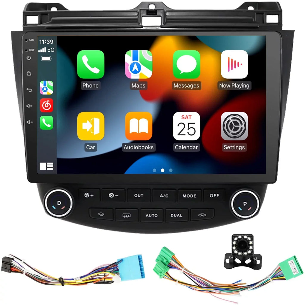 Binize Car Stereo Featuring CarPlay&Android Auto 10 Centimeter Android10 for Honda Accord 7th 2003 2004 2005 2006 2007