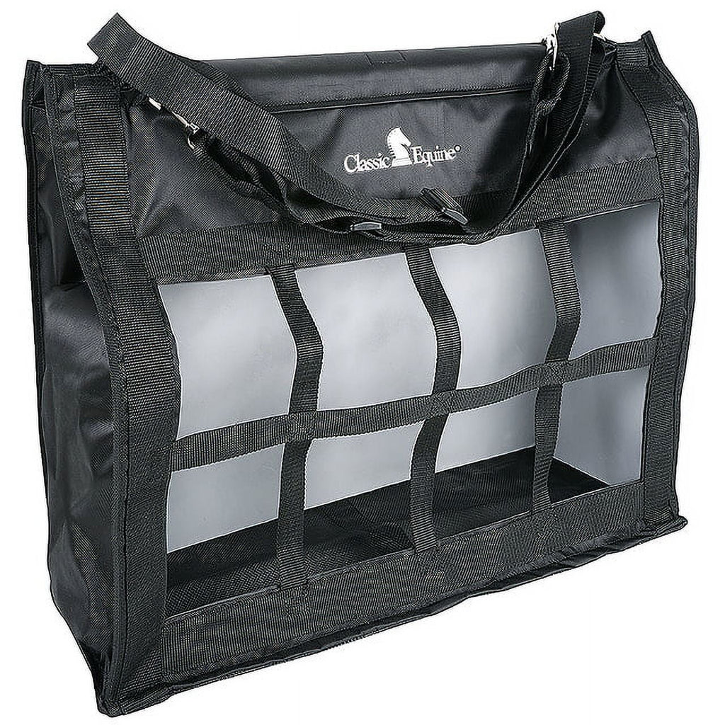 Classic Equine Designer Top Load Hay Bag Charcoal