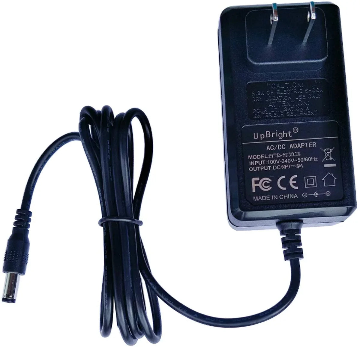 UpBright 15V AC/DC Adapter Compatible with Fosi Audio A5 Soundbar 60W Speakers for Computer Desktop TV Projector 18 Centimeter Sound Bar with 4 EQ Modes HDMI ARC DC15V Power Supply Cord Battery Charger PSU
