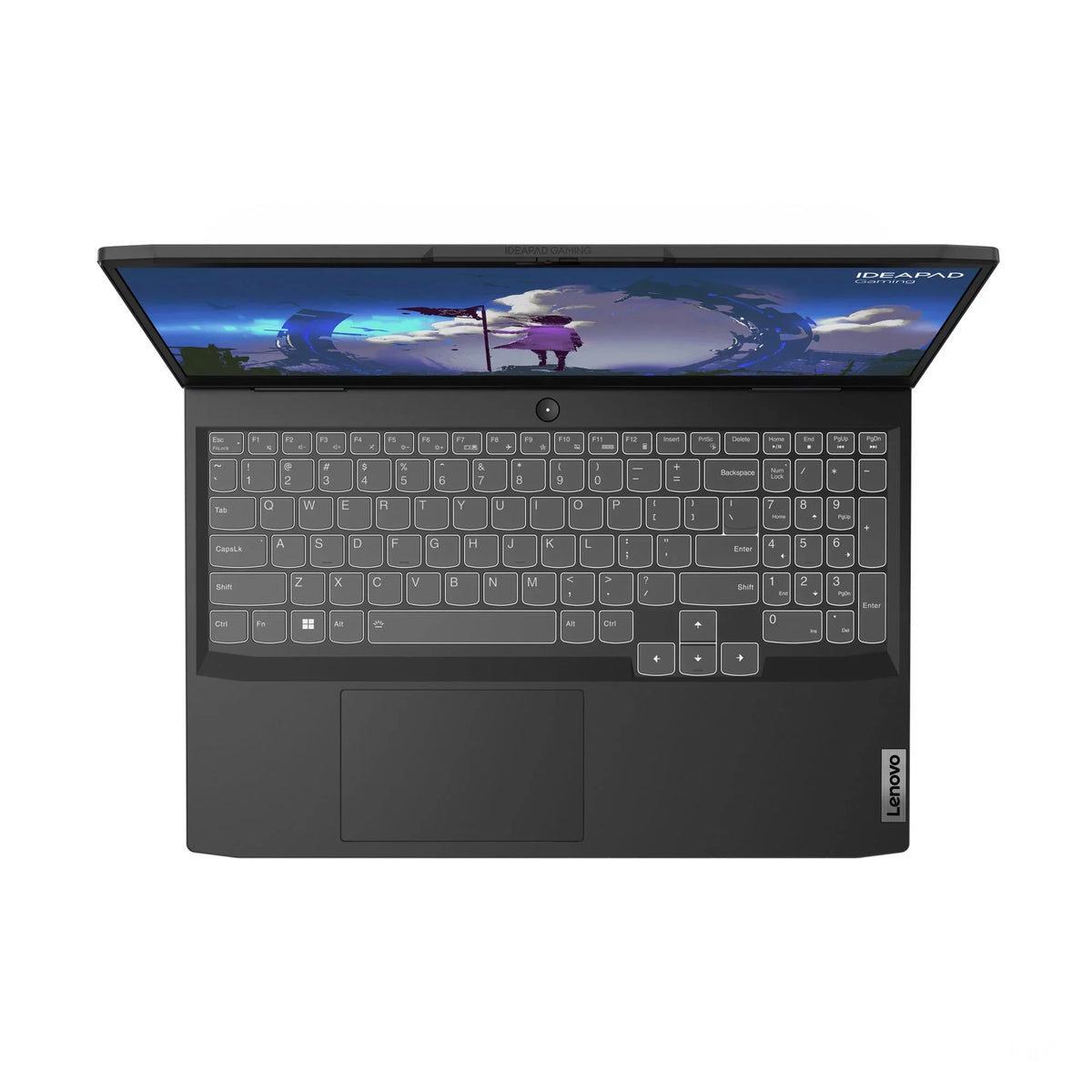 Lenovo Notebook IdeaPad Gaming 3 15IAH7 Laptop, 15.6" FHD IPS, i7-12700H, NVIDIA® GeForce RTX™ 3050 Ti Laptop GPU 4GB GDDR6, 8GB, 256GB, For Gaming