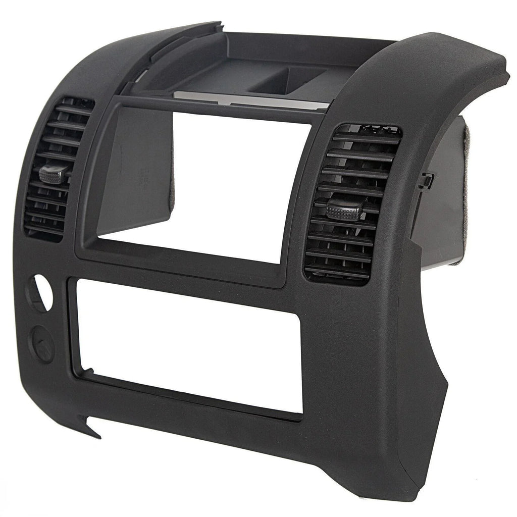 KOJEM ront Center Dash Console for 2005-2020 Nissan Frontier, Front Center Dash Console Instrument Panel Lid Bezel Dashboard Cover Replacement for Part Number 68259-ZP16C, Matte Onyx