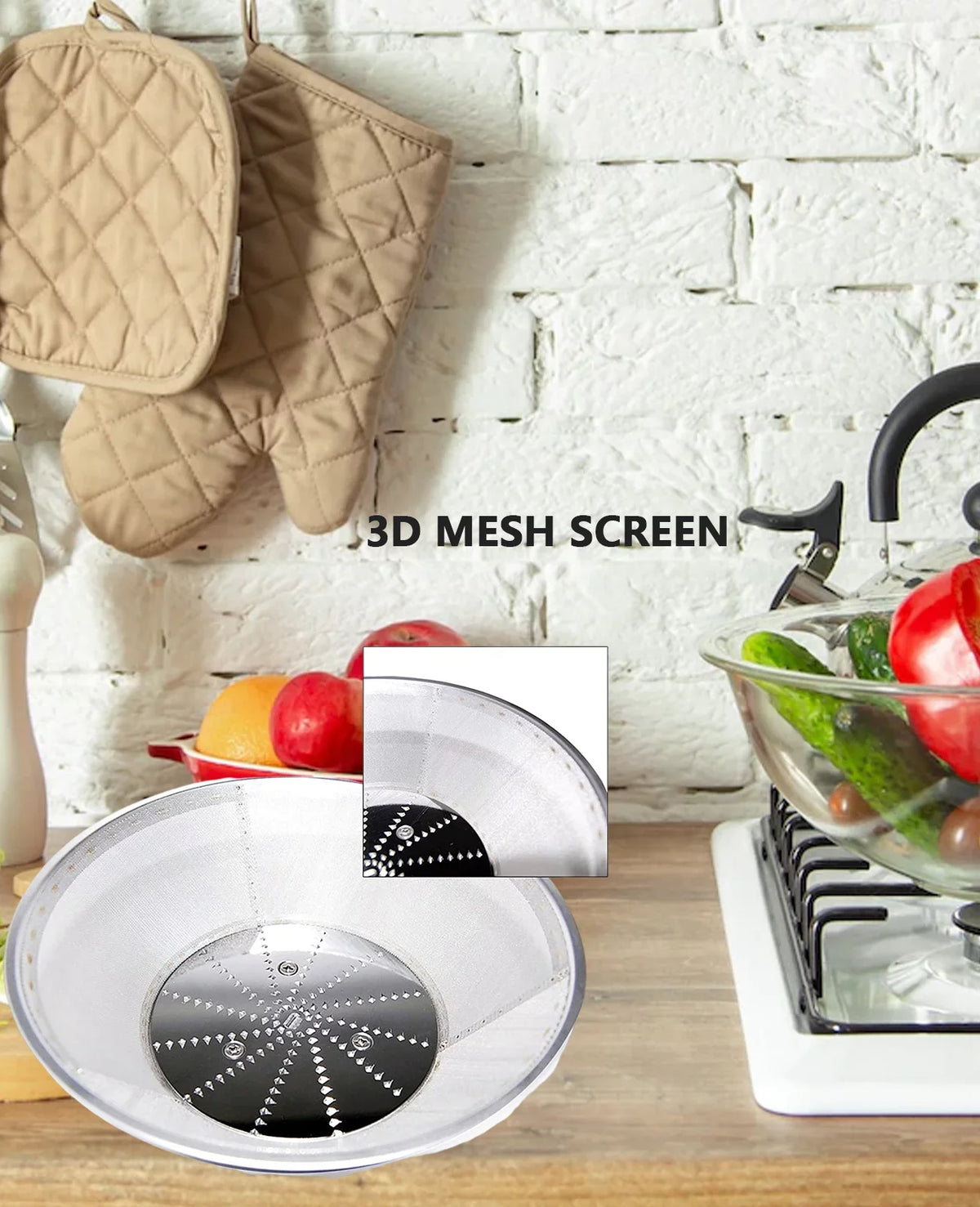 Centrifugal Juicer for Fruits & Vegetables - Hand Press Juicer with Safety Latch Onyx