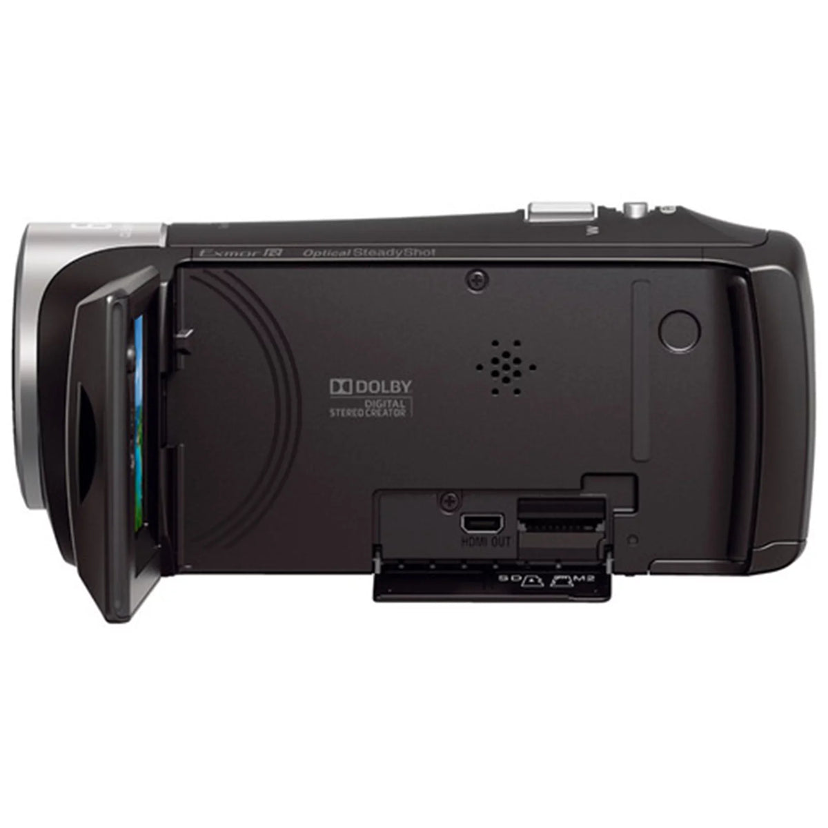 Sony HDR-CX405 HD Handycam Camcorder Video Recording with 32GB Micro SD Memory Card + Case + Tripod + ZeeTech Accessory Bundle
