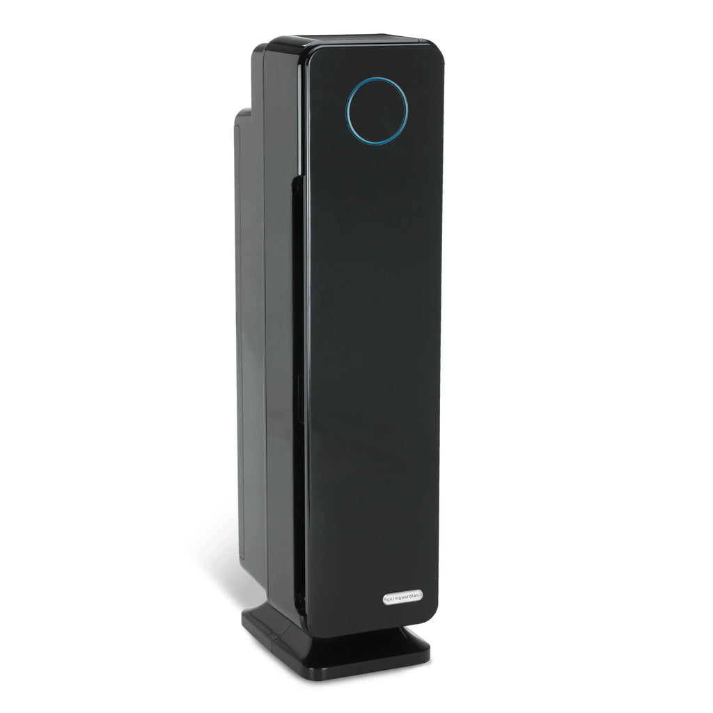 GermGuardian Air Purifier for Home, Large Rooms, H13 HEPA Filter, Removes Dust, Allergens, Smoke, Pollen, Odors, Mold, UV-C Light Helps Reduce Germs, 28 Inch Onyx AC5350B
