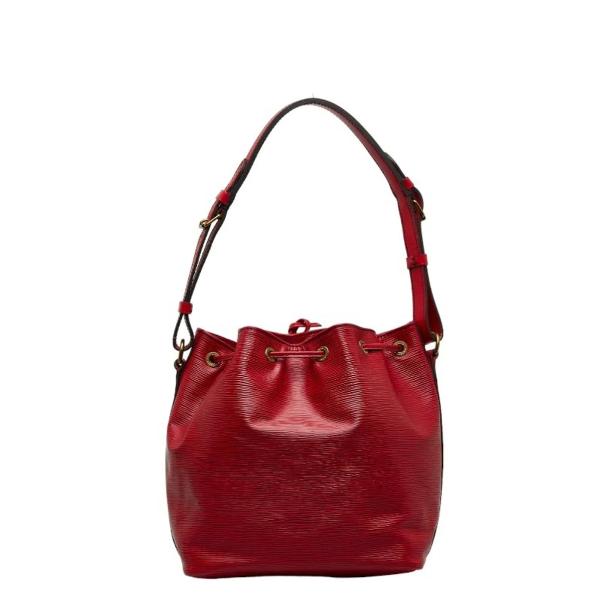 Pre-Owned Louis Vuitton Epi Petit Noe One Shoulder Bag Handbag M44107 Castilian Red Leather Ladies LOUIS VUITTON (Good)
