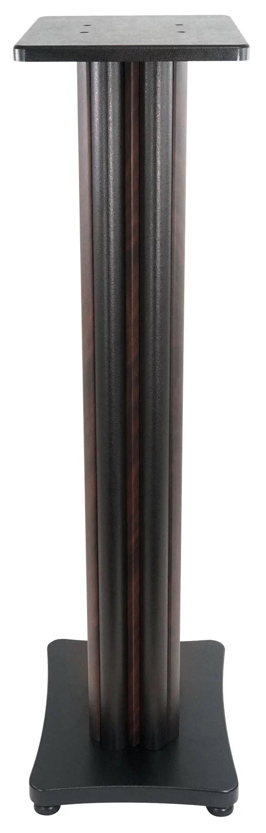 2 Rockville APM5B 5.25" USB Studio Monitor Speakers+36" Dark Wood Premium Stands