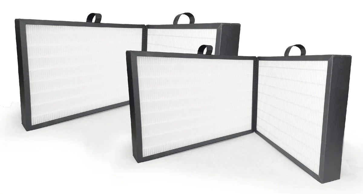 Nispira F7400 Protect 7400 SmartFilter Replacement 3-in-1 HEPA Activated Carbon Foldable | Compatible with Blueair Protect 7470i, 7410i Air Purifier | Remove Smoke, Dust, Chemical Smell | 2 Pack