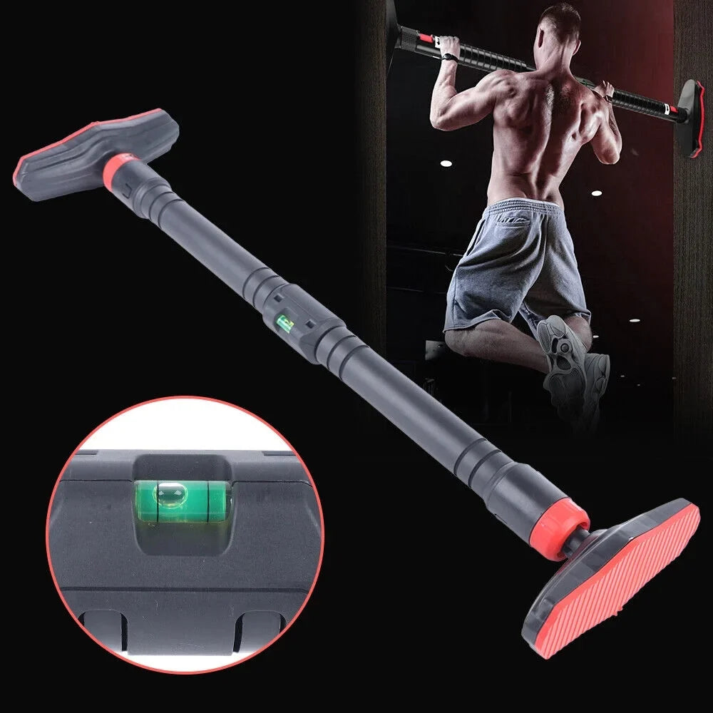 ZhdnBhnos Pull Up Horizontal Bar Heavy Duty Doorway Fitness Bar Home Gym Chin Up Bar Adjustable Inch