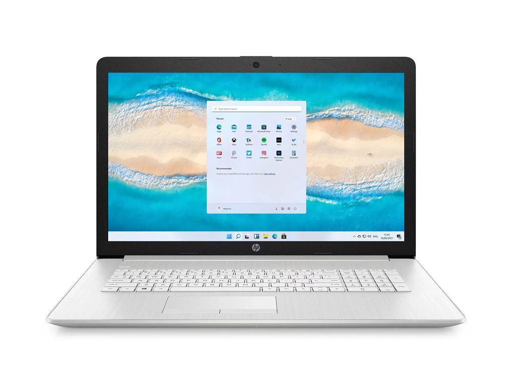 HP 17 Laptop, 17.3" IPS FHD Display, Intel Core i3-1115G4 Upto 4.1GHz, 32GB RAM, 1TB NVMe SSD, HDMI, Wi-Fi, Bluetooth, Windows 11 Pro