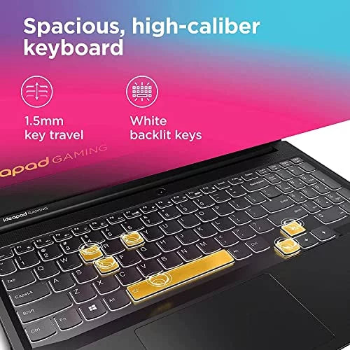 Lenovo IdeaPad Gaming 3 15.6" FHD 120Hz Gaming Laptop, AMD Ryzen 5-5600H, 8GB RAM 1TB SSD, RTX 3050 Ti 4GB GDDR6, Backlit Keyboard, Bluetooth, Webcam, WiFi, Windows 11, Shadow Onyx