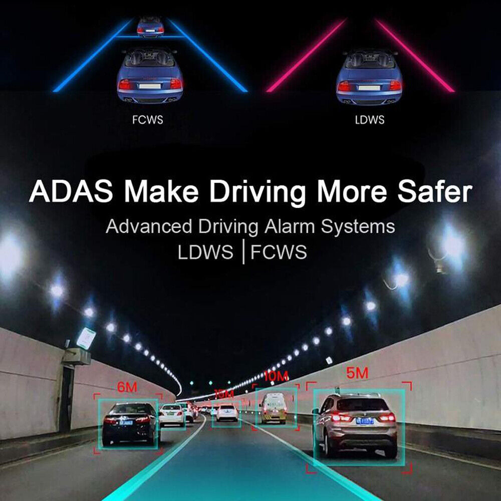Dash Cam 170&deg; WiFi Cam Recorder - 1080P HD Car Camera