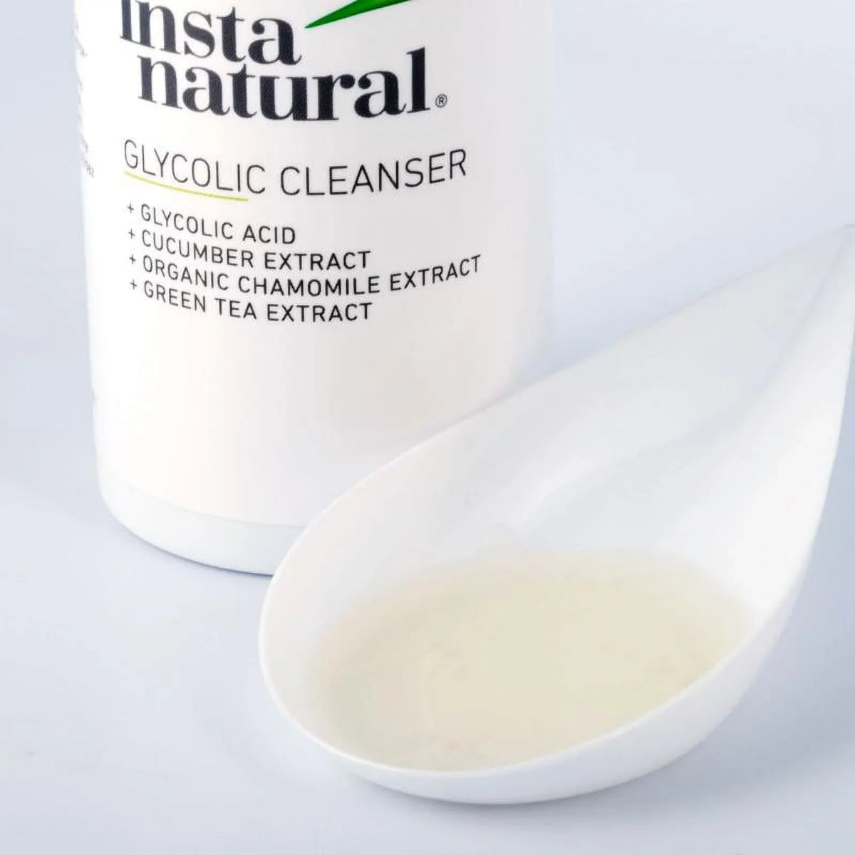 InstaNatural Glycolic Acid Facial Cleanser for Wrinkles & Age Spots, 6.7 Oz
