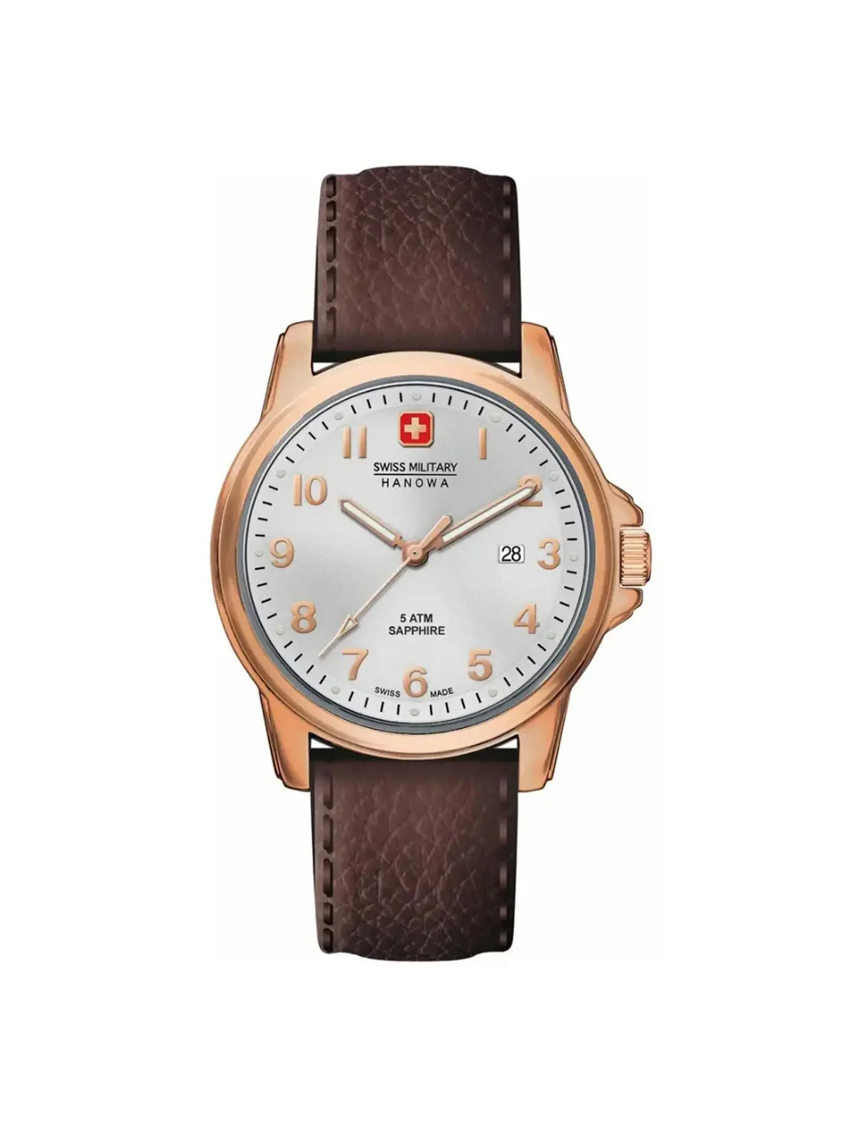 Swiss Military Hanowa Soldier Prime Steel Silver Dial Men Watch 06-4141.2.09.001