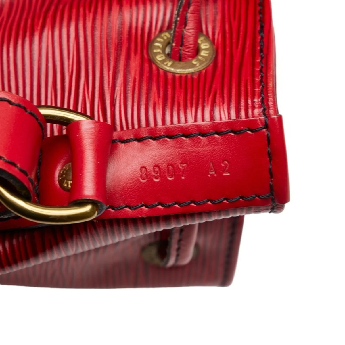 Pre-Owned Louis Vuitton Epi Petit Noe One Shoulder Bag Handbag M44107 Castilian Red Leather Ladies LOUIS VUITTON (Good)