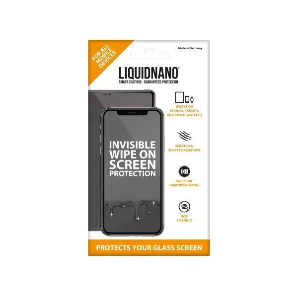 SAMSUNG Galaxy S9 G960U 64GB GSM Unlocked (USA Version) - Midnight Midnight (Used) + Liquid Nano Screen Protector