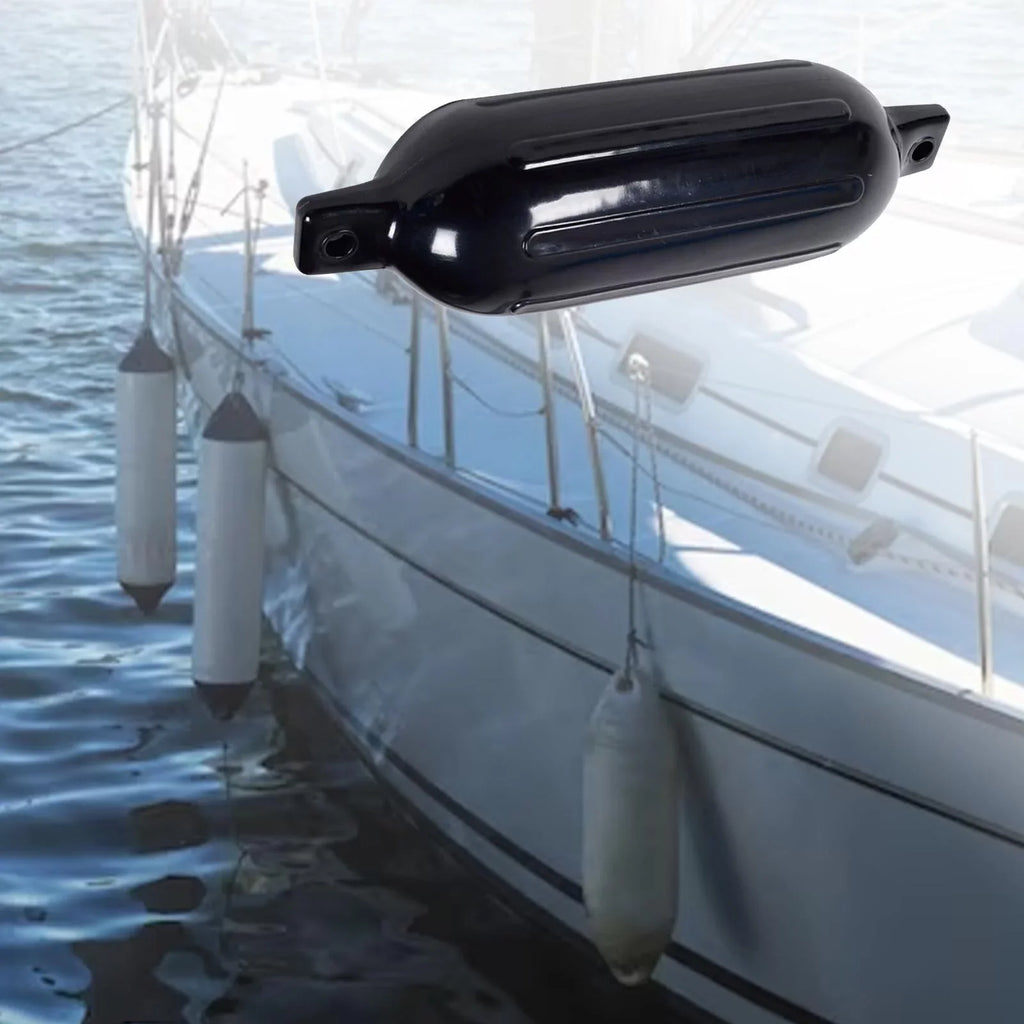 Boat for Docking Protection Ribbed Bumper Boat Anchor Accessories for Pontoon Small Sailboat Small Boat Bass Boat 14cmx50cm