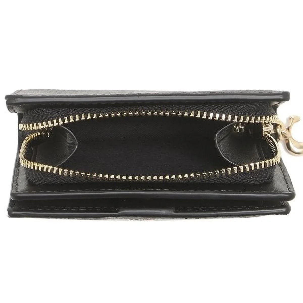 Coach Women's Snap Wallet In Signature Canvas (Brown / Onyx